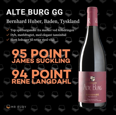 2023 Alte Burg GG, Spätburgunder, Bernhard Huber, Baden, Tyskland