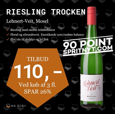 2024 Riesling Trocken, Lehnert-Veit, Mosel, Tyskland