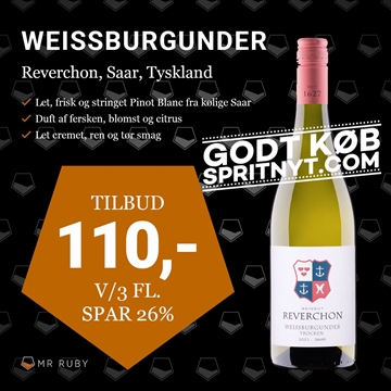 2023 Weissburgunder, Weingut Reverchon, Saar, Tyskland