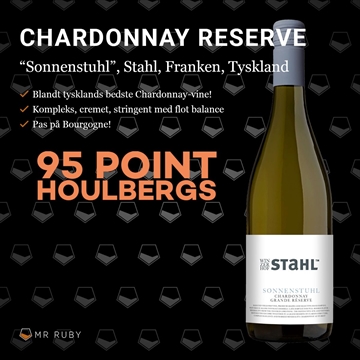 2021 Sonnenstuhl Chardonnay Grande Reserve, Stahl, Franken, Tyskland