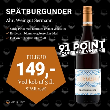 2023 Spätburgunder Trocken, Weingut Sermann, Ahr, Tyskland