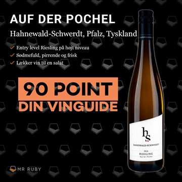 2023 Riesling "Auf der Pochel", Hanewald-Schwerdt, Pfalz, Tyskland