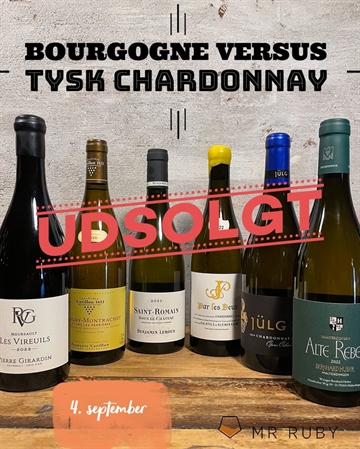 Bourgogne versus tysk Chardonnay 4. september 2025