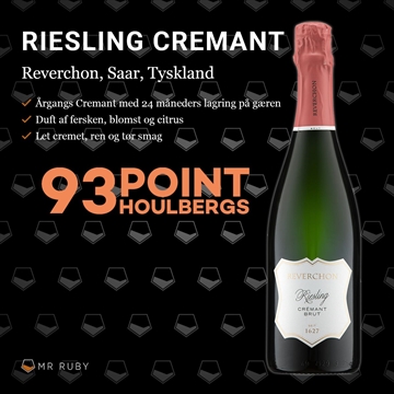 2021 Riesling Crémant, Weingut Reverchon, Saar, Tyskland 