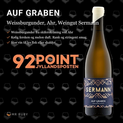 2023 Weissburgunder auf Graben, Weingut Sermann, Ahr, Tyskland