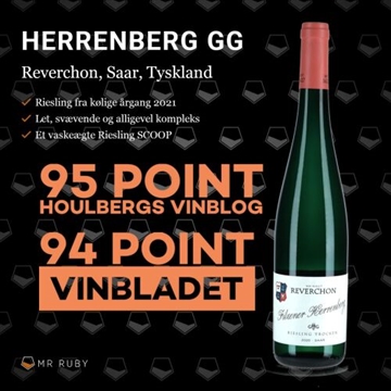 2021 Filzener Herrenberg GG, Weingut Reverchon, Saar, Tyskland