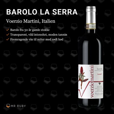 2015 Barolo cru "La Serra", Voerzio Martini, Italien