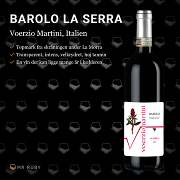 2018 Barolo cru "La Serra", Voerzio Martini, Italien