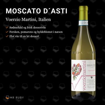 2018 Moscato d´Asti, Vignasergente, Voerzio Martini, Italien
