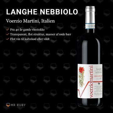 2017 Langhe Nebbiolo, Ciabot della Luna, Voerzio Martini, Italien