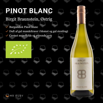 2022 Pinot Blanc, Birgit Braunstein, Burgenland, Østrig