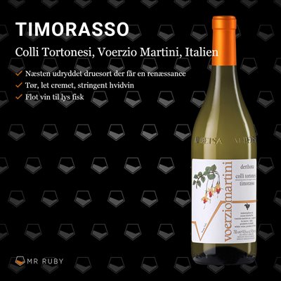 2019 Timorasso, Colli Tortonesi, Voerzio Martini, Italien