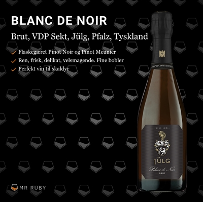 2020 Blanc de Noir Brut, Jülg, Pfalz, Tyskland