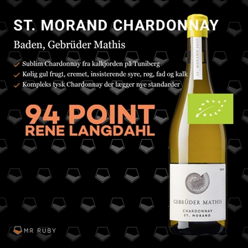 2023 Saint Morand Chardonnay, Gebrüder Mathis, Baden, Tyskland