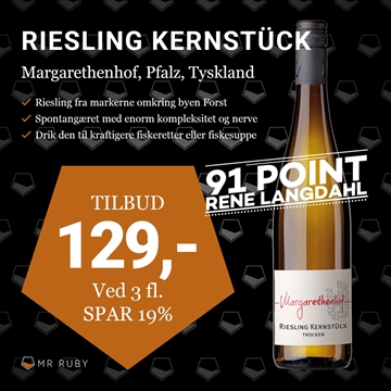 2023 Riesling Kernstück, Margarethenhof, Pfalz, Tyskland