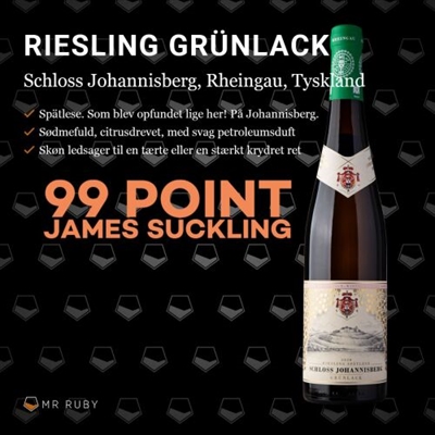 2020 Riesling Grünlack, Spätlese, Schloss Johannisberg, Rheingau, Tyskland