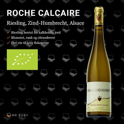 2018 Riesling Roche Calcaire, Zind-Humbrecht, Alsace, Frankrig