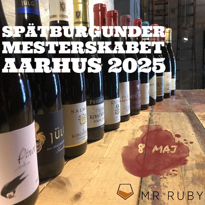 Spätburgunder Mesterskaberne Aarhus den 8. maj 2025