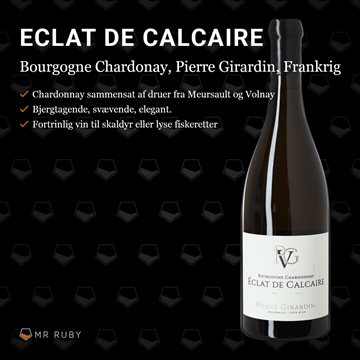 2021 Éclat de Calcaire, Bourgogne Chardonnay, Pierre Girardin, Frankrig