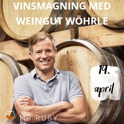 Vinsmagning med Weingut Wöhrle fredag den 19. april