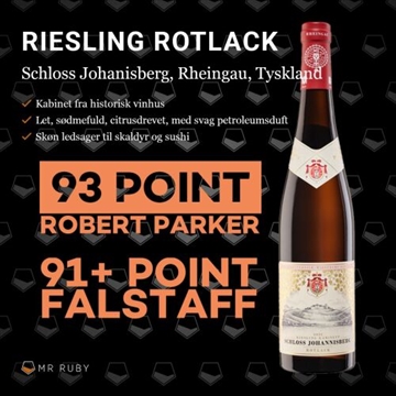 2021 Riesling Rotlack Kabinett, Schloss Johannisberg, Rheingau, Tyskland