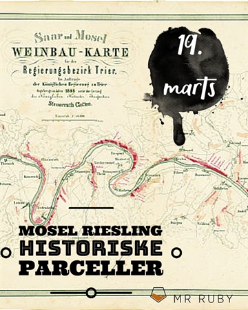 Mosel Riesling - Historiske parceller 19. Marts