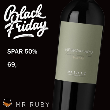 2019 Negroamaro, Miali, Puglia, Italien