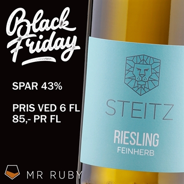 2022 Riesling Feinherb, Weingut Steitz, Rheinhessen, Tyskland