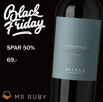 2019 Primitivo, Miali, Puglia, Italien