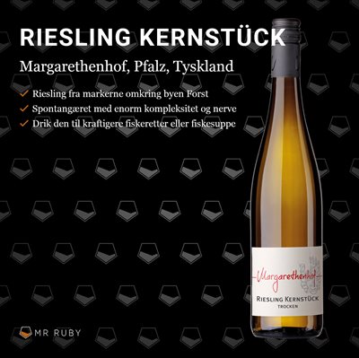 2023 Riesling Kernstück, Margarethenhof, Pfalz, Tyskland