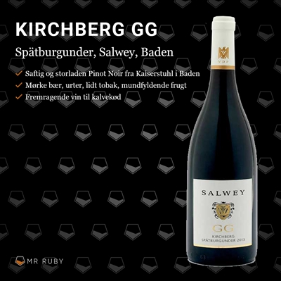 2020 Kirchberg GG, Spätburgunder, Salwey, Baden, Tyskland