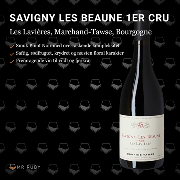 2019 Savigny les Beaune 1er cru Les Lavières, Marchand-Tawse, Bourgogne, Frankrig