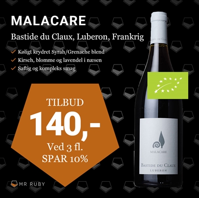 2021 Malacare, Bastide du Claux, Sylvain Morey, Luberon, Frankrig