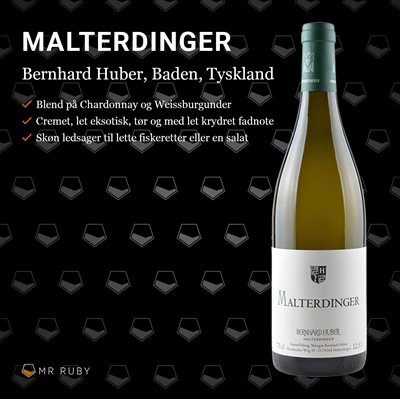 2022 Breisgau, Chardonnay/Weisser Burgunder, Bernhard Huber, Baden, Tyskland