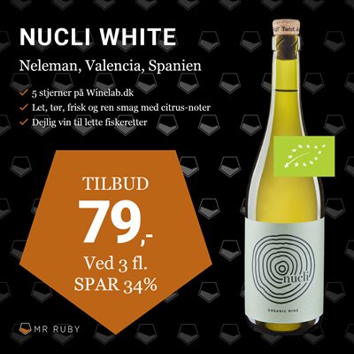 2018 Nucli White, Macabeo/Sauvignon, Neleman Wines, Spanien