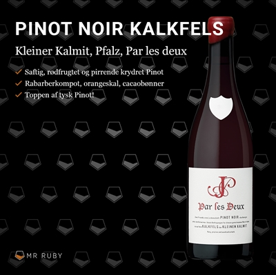 2021 Kalkfels Pinot Noir, Kleiner Kalmit, Par les deux, Pfalz, Tyskland