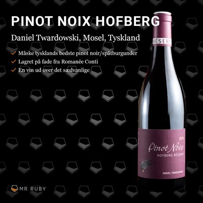 2019 Pinot Noix Hofberg, Daniel Twardowski, Mosel, Tyskland