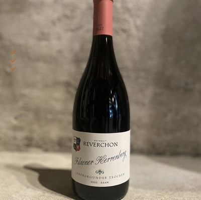 2020 Filzener Herrenberg Spätburgunder GG, Weingut Reverchon, Saar, Tyskland