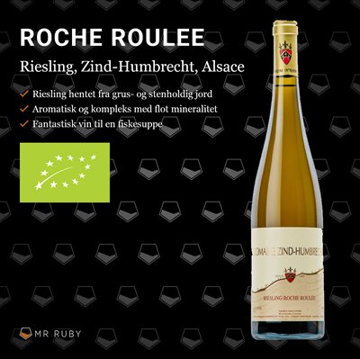 2018 Riesling Roche Roulée, Zind-Humbrecht, Alsace, Frankrig