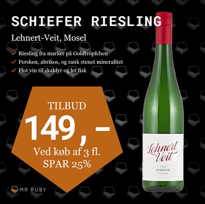 2024 Schiefer Riesling Trocken, Lehnert-Veit, Mosel, Tyskland