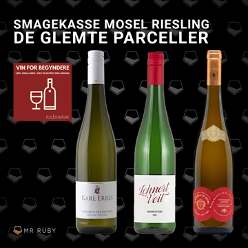 Smagekasse Riesling fra glemte Mosel parceller, "Vin for begyndere"
