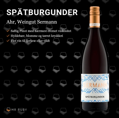 2022 Spätburgunder Trocken, Weingut Sermann, Ahr, Tyskland