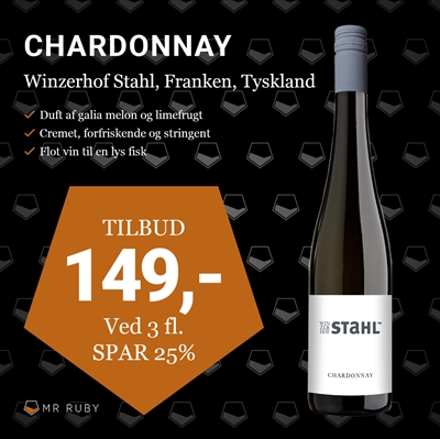 2024 Chardonnay, Winzerhof Stahl, Franken, Tyskland