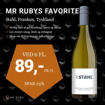 2024 Mr Ruby´s Favorite Blend, Stahl, Franken, Tyskland