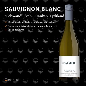 2019 Felswand Sauvignon Blanc, Stahl, Franken, Tyskland