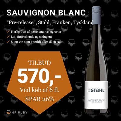 2021 Sauvignon Blanc "Pre-release", Stahl, Franken, Tyskland