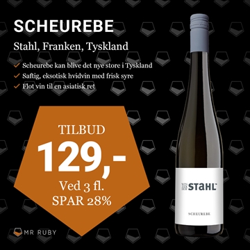 2024 Scheurebe, Stahl, Franken, Tyskland