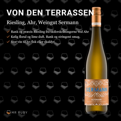 2023 Riesling von den Terrassen, Weingut Sermann, Ahr, Tyskland