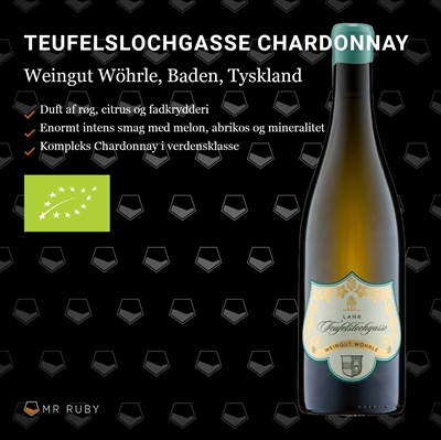 2022 Chardonnay Teufelslochgasse, Weingut Wöhrle, Baden, Tyskland