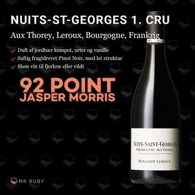 2017 Nuits-St-Georges 1er cru Aux Thorey, Benjamin Leroux